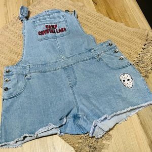 Friday the 13 overall shorts